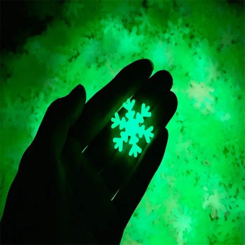 Flocons Fluorescents Muraux - Univers Noël