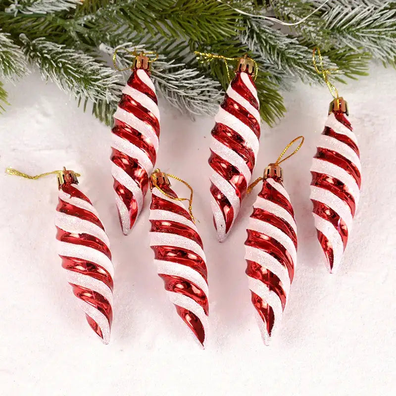 Ornements rouges pour sapin Univers Noël 