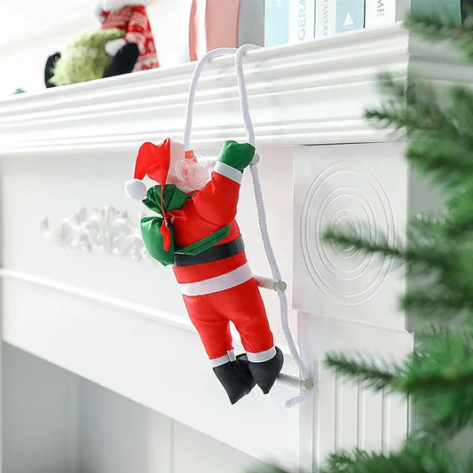 Père Noël Grimpant à l'Echelle Univers Noël 