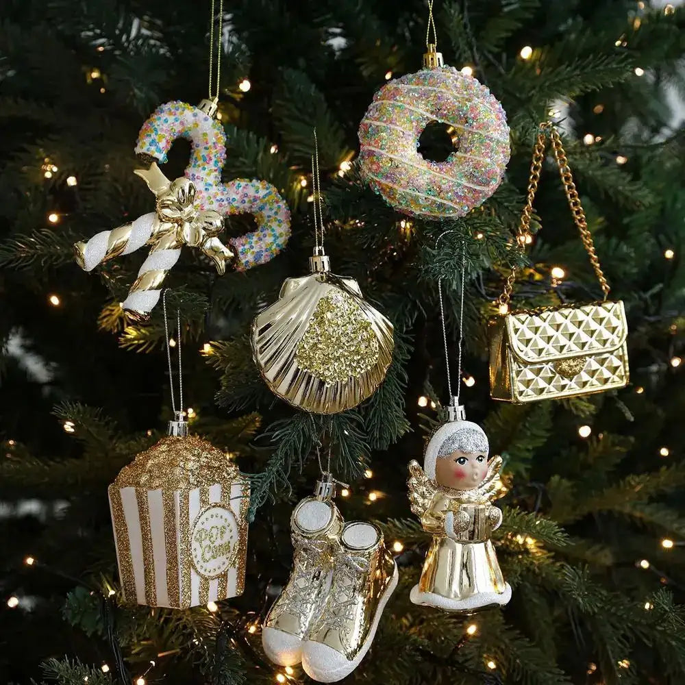 Ornements de Noël Dorés Univers Noël 