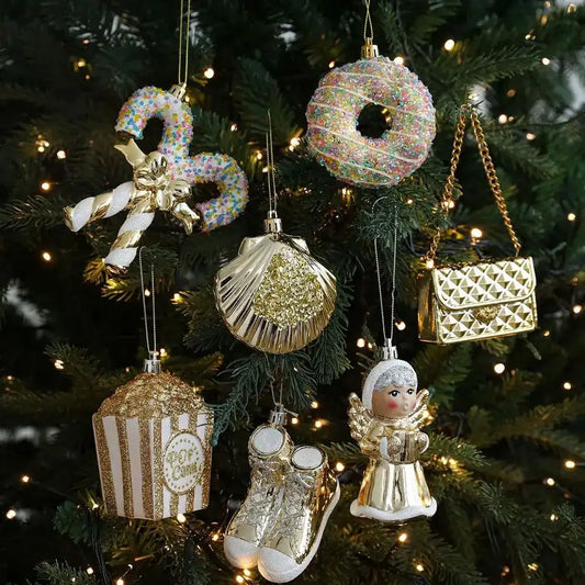 Ornements de Noël Dorés Univers Noël 