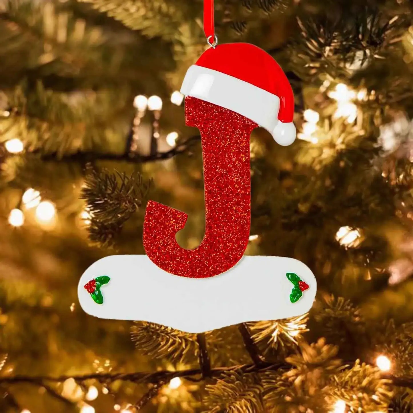 Ornement en Forme de Lettre Univers Noël 