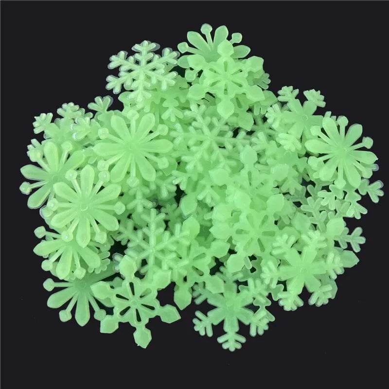 Flocons Fluorescents Muraux - Univers Noël