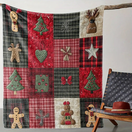 Couverture Rustique Univers Noël 