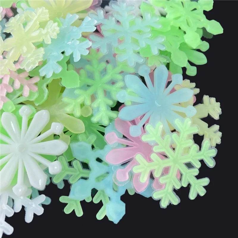 Flocons Fluorescents Muraux - Univers Noël