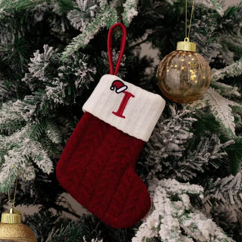 Chaussettes de Noël Tricotées - Univers Noël