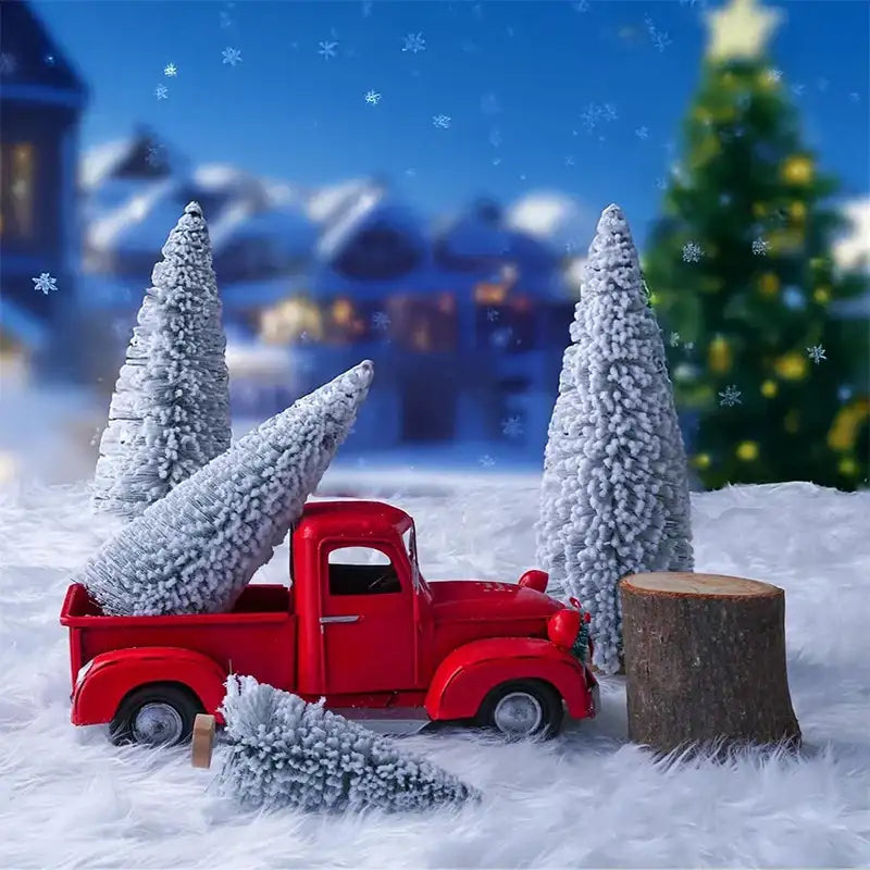 Petit Sapin Enneigé Univers Noël 