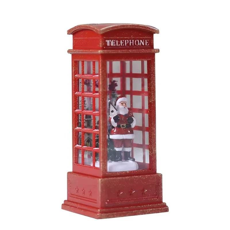 Cabine Téléphonique de Noël Lumineuse - Univers Noël