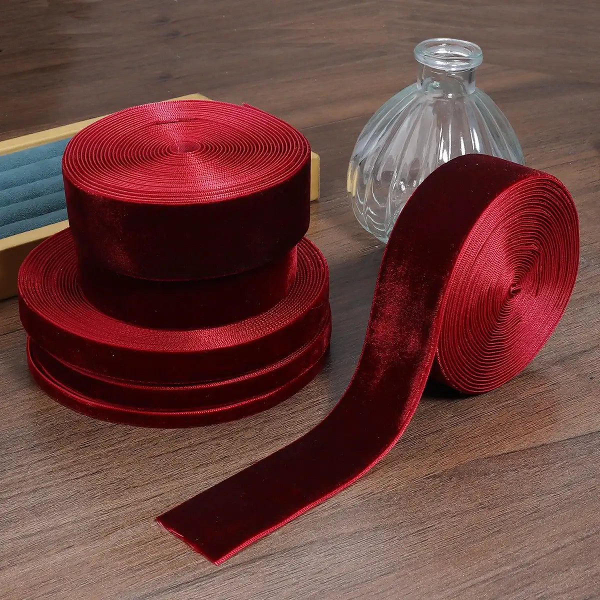 Ruban en Velour Univers Noël 