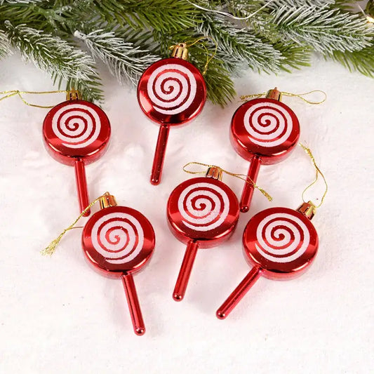 Ornements rouges pour sapin Univers Noël 