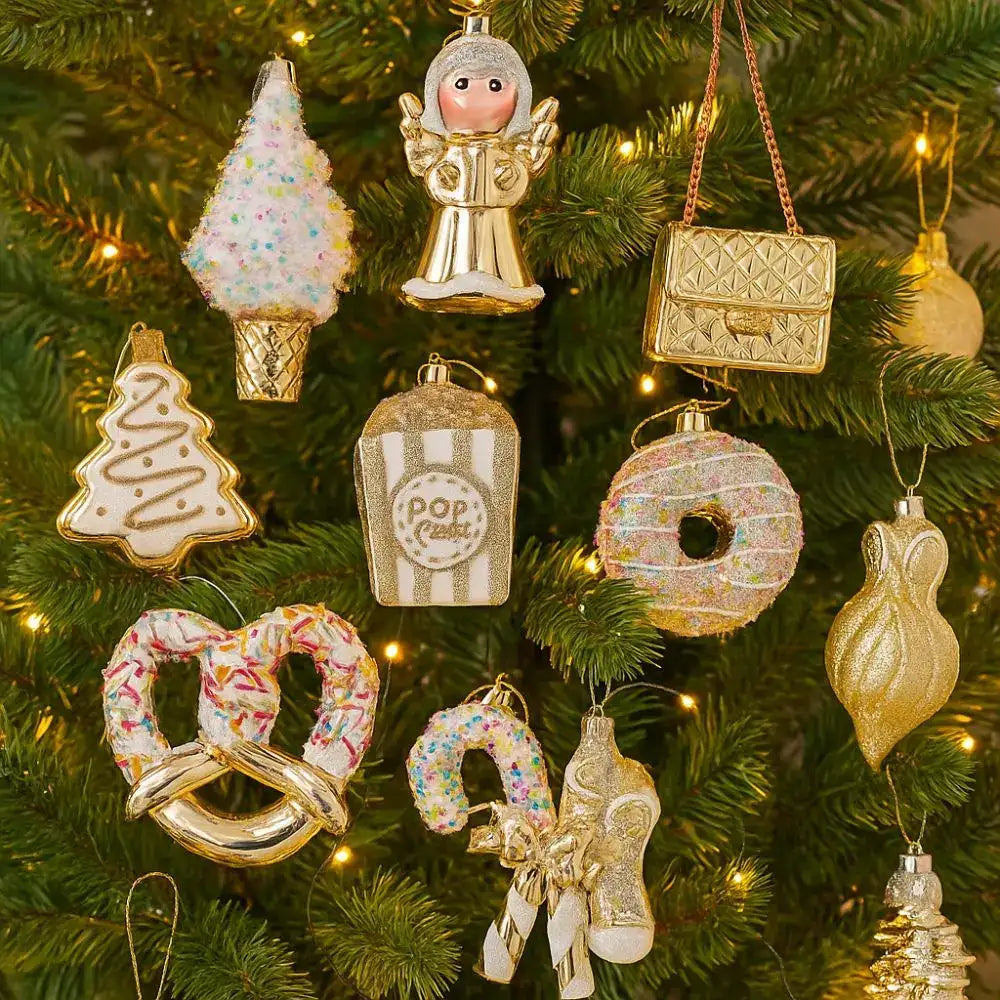 Ornements de Noël Dorés Univers Noël 