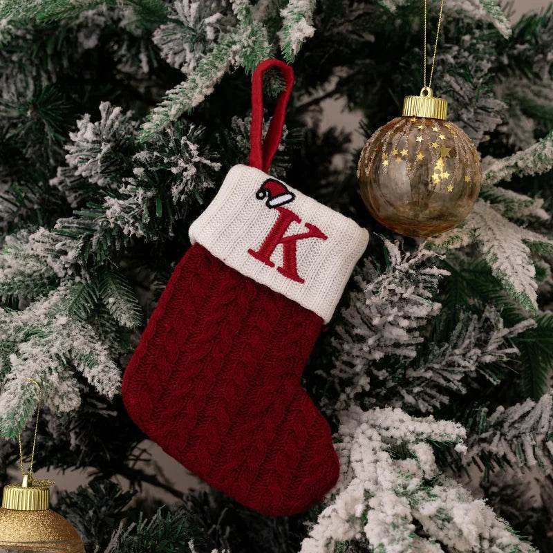 Chaussettes de Noël Tricotées - Univers Noël